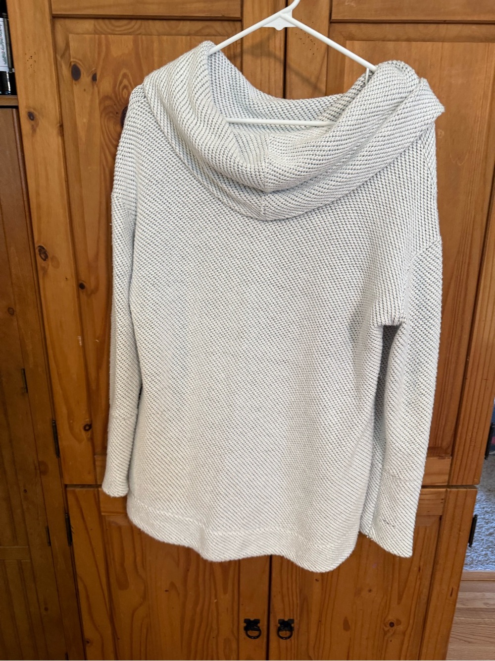 Merona Cream Knit Cowl Neck Sweater